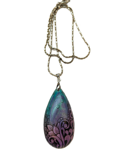 Teardrop Pendant #16 - Helen Kuster