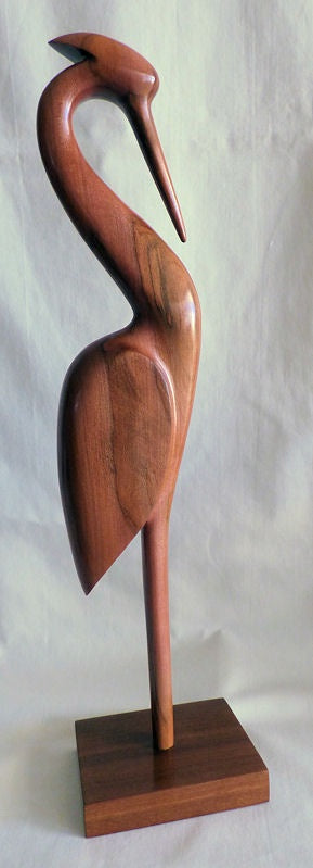 Standing Proud - wooden sculpture