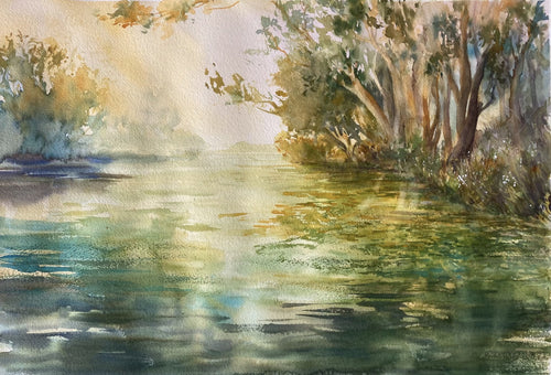 Serenity - Watercolour - Robin Hicks