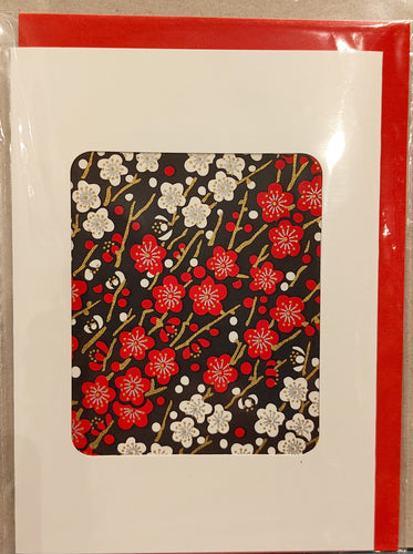 Greeting card - Japanese Chiyogami Paper #1 - Lorraine Lee Designs