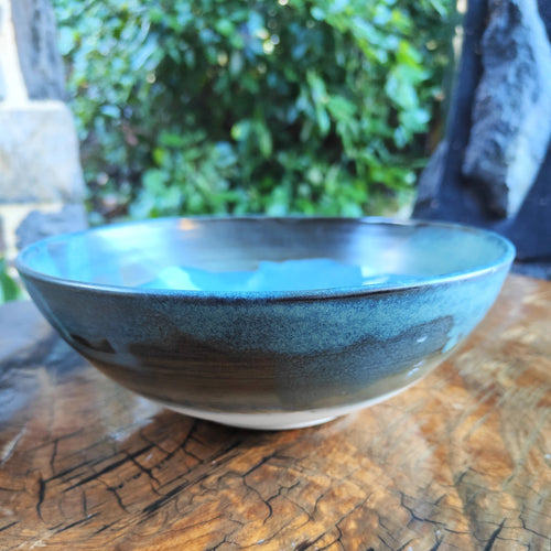 Large Serving Bowl - Indigo Clay