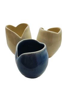 Cream Ceramic posy holders - Marjorie Molyneux