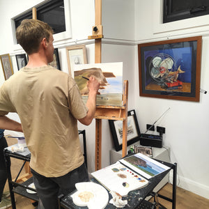 Monday Night Painting in Oils with David Kemp - 24 February - 31 March ; 6.30pm -9.30pm