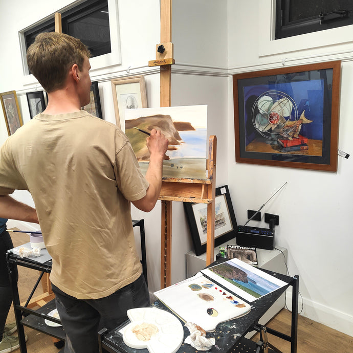 Monday Night Painting in Oils with David Kemp - 24 February - 31 March ; 6.30pm -9.30pm