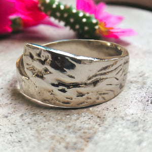 Mexican Spoon Ring - Silver Rose Jewellery