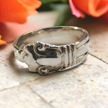 Load image into Gallery viewer, Manchester - Copenhagen spoon ring - size W - Silver Rose Jewellery