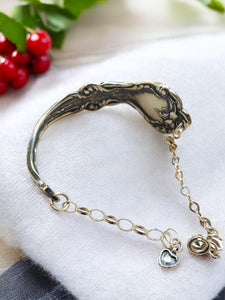 1900 Alvin Majestic Spoon Bracelet - Silver Rose Jewellery