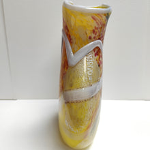 Load image into Gallery viewer, Shin Kai (Deep Sea) Vase - Lemon - Tim Shaw Glass Artist