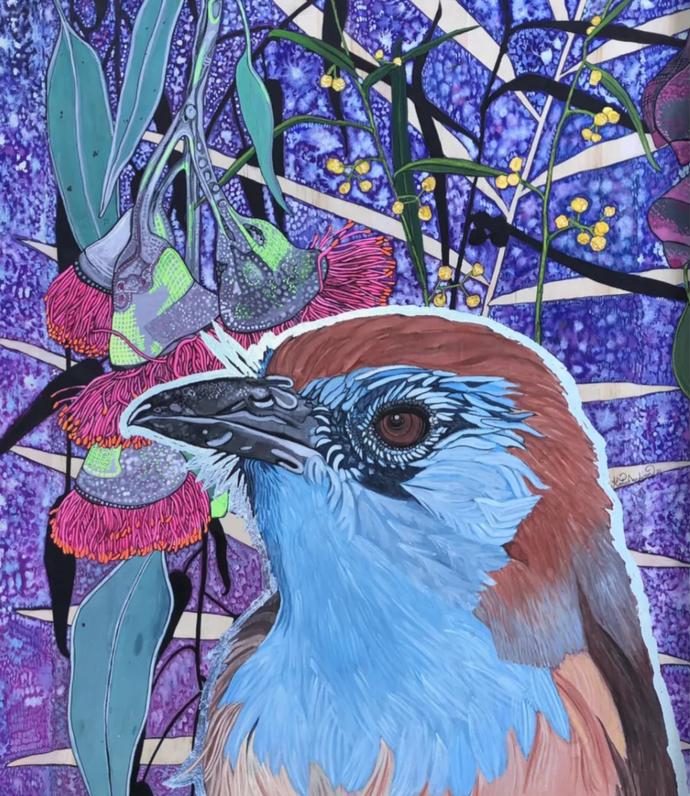 Greeting Card - Mr Emu Wren - Katie Sandison