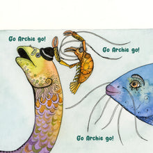 Load image into Gallery viewer, Archie the Archer Fish - written by Kathryn Bellette and Illustrated by Zinia King