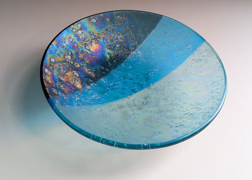 Solstice Rain glass bowl - Christine Byrne