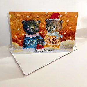 Christmas Greeting Card - Christmas Family Portrait 2 - Kendra Chang