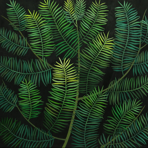 Greeting Card - Fern - Irina Nazarova