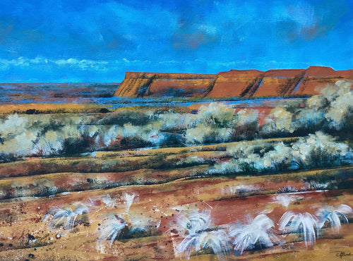 Kings Canyon (Watarrka), NT - Acrylic on Canvas - Chris Badenoch