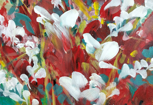 Spring -acrylic - Alan Ramachandran