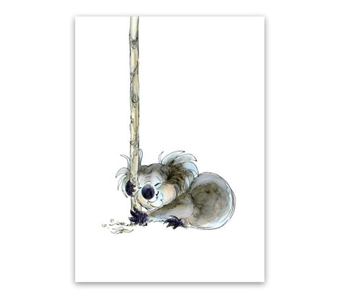 Greeting Card - Koala Snooze-Homewares-Atelier Crafers 